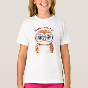 T-shirt Oiseau Nerd geek
