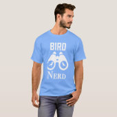 T-shirt Oiseau Nerd vintage (Devant entier)