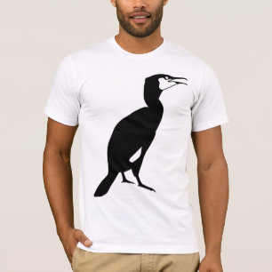 T-shirt Oiseau noir de Cormorant