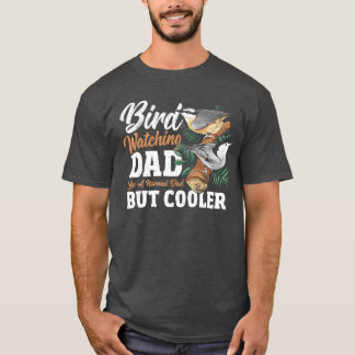 T-shirt Oiseau observer papa comme un papa normal, mais pl