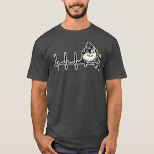 T-shirt Oiseau observer rythme cardiaque observation des o