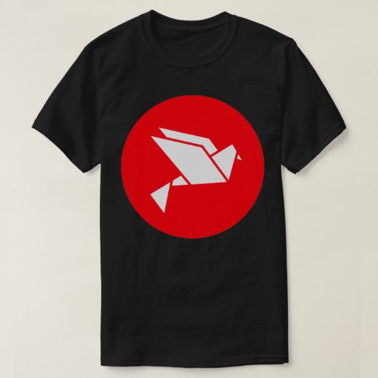 T-SHIRT OISEAU ORIGAMI 3 (Design devant)