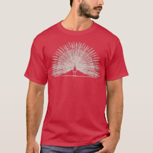 T-shirt Oiseau ornemental Inde Peacock animal