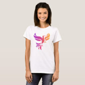 T-shirt oiseau phénix (Devant entier)