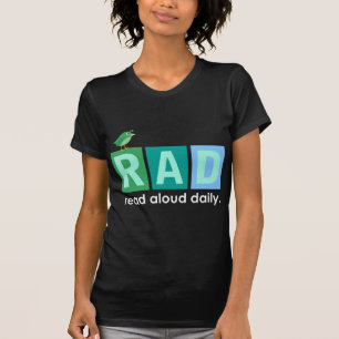 T-shirt Oiseau rad - À haute voix lu cadeau quotidien de