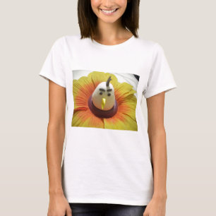 T-shirt Oiseau sculpté en Tournesol Imprimer