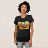 T-shirt Oiseau sculpté en Tournesol Imprimer (Devant entier)