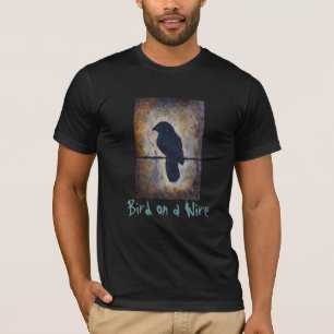 T-shirt Oiseau sur un fil