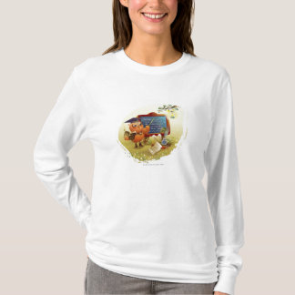 T-shirt Oiseau tenant un livre et l'enseignant à un
