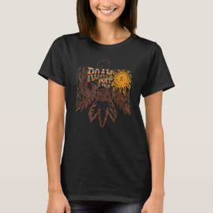 T-shirt Oiseau Tonnerre Rétro Cactus du désert libre Weste