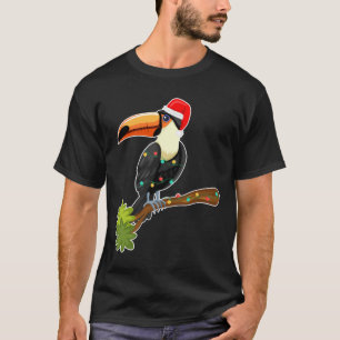 T-shirt Oiseau Tropical Eté Hawaïen Toucan Noël En