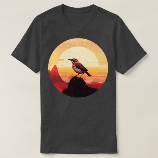 T-shirt Oiseau usé (Design devant)