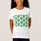 T-Shirt Oiseau vert et arbre Motif Nature inspirée (Devant)