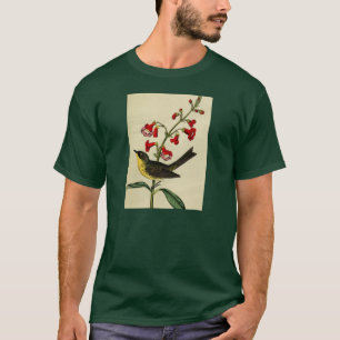 T-shirt Oiseau vintage de fauvette de Kirtlands