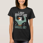 T-shirt Oiseau Volant Animal Ornithologie Aigle Whisperer (Devant)