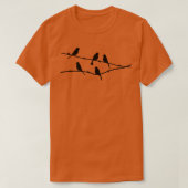 T-shirt oiseaux 25 (Design devant)