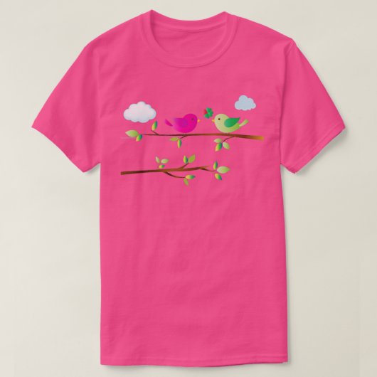 T-shirt oiseaux 42 (Design devant)