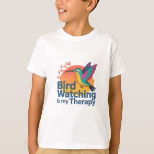 T-shirt Oiseaux à observer est ma thérapie - Colibri et co