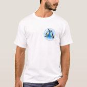 T-shirt Oiseaux à pieds bleus Galapagos (Devant)