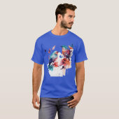 T-shirt OISEAUX Amis d'art amis (Devant entier)