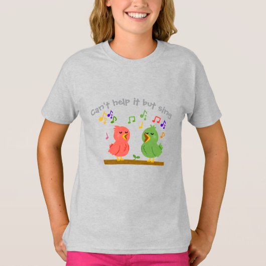 T-shirt Oiseaux chanteurs (Devant)