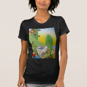 T-shirt Oiseaux dans le désert (Devant)
