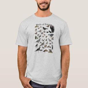 T-shirt Oiseaux de chemise de l'Europe