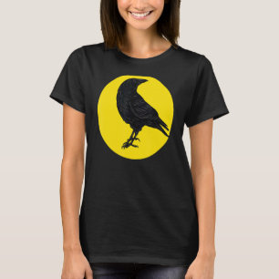T-shirt Oiseaux de corneille minimalistes