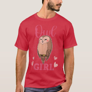 T-shirt Oiseaux de hibou Ornithologue Biologie Biologiste