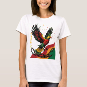 T-shirt Oiseaux de la liberté du 19ème siècle qui s'envole