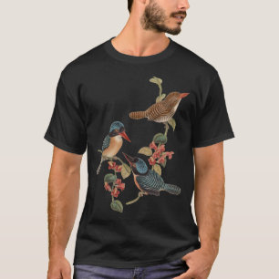 T-shirt Oiseaux de la réserve faunique Nature Vintag colib