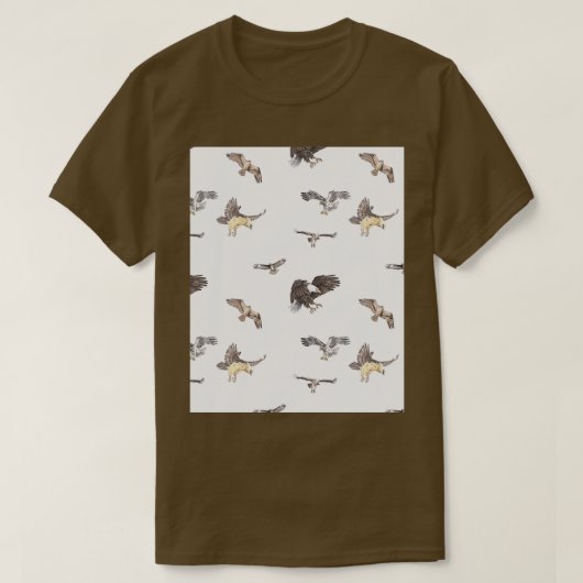 T-shirt Oiseaux de Prey Graphique 1 (Design devant)