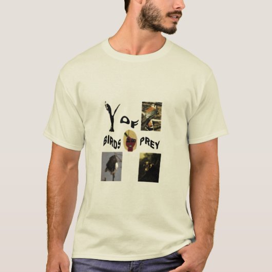 T-SHIRT OISEAUX DE PROIE (Devant)