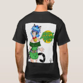 T-shirt Oiseaux des chats n (Dos)