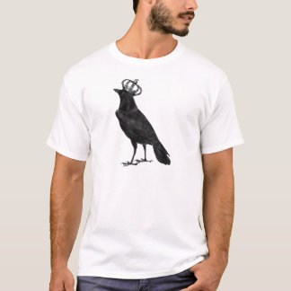 T-shirt Oiseaux d'oiseau de noir de couronne de Raven de