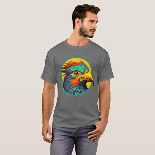 T-shirt Oiseaux d'une plume (Devant entier)