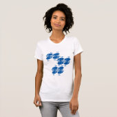 T-shirt oiseaux d'une plume se rassemblent (Devant entier)