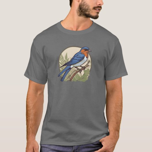 T-shirt Oiseaux éleveur Ornithologue Oiseau observatrice f (Devant)