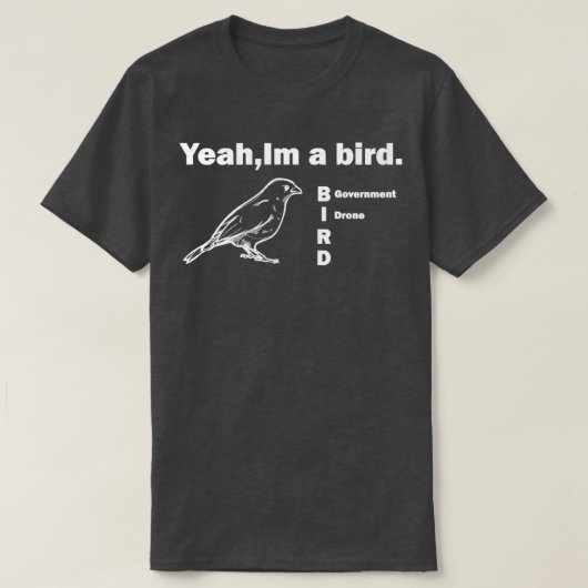 T-SHIRT OISEAUX EN RÉEL 63 (Design devant)