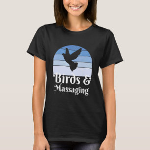T-shirt Oiseaux Et Massages