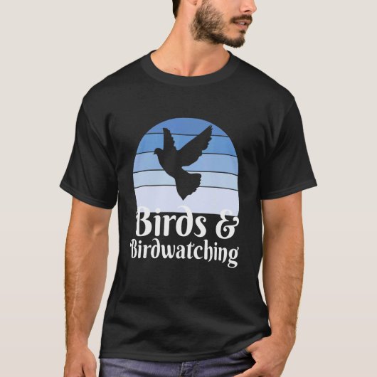 T-shirt Oiseaux Et Observation Des Oiseaux (Devant)
