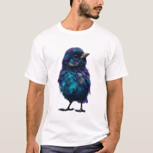 T-shirt Oiseaux Galactiques Nébuleux Cosmiques
