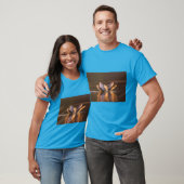T-shirt Oiseaux gracieux et ailes emplumées (Unisexe)