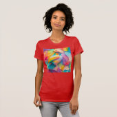 T-shirt Oiseaux Imaginaires Oiseaux de soie (Devant entier)