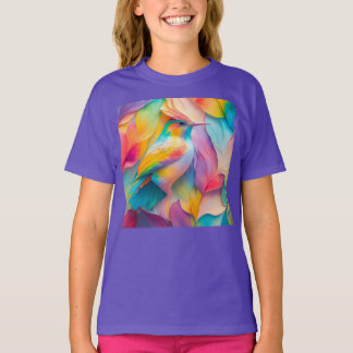T-shirt Oiseaux Imaginaires Oiseaux de soie