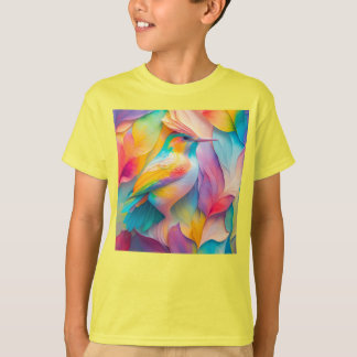 T-shirt Oiseaux Imaginaires Oiseaux de soie
