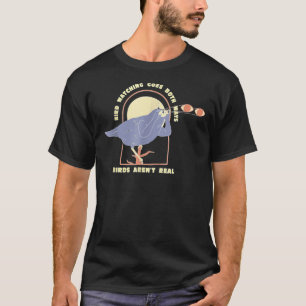 T-shirt Oiseaux L'observation va dans les deux voies Oisea