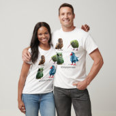 T-shirt Oiseaux néo-zélandais (Unisexe)