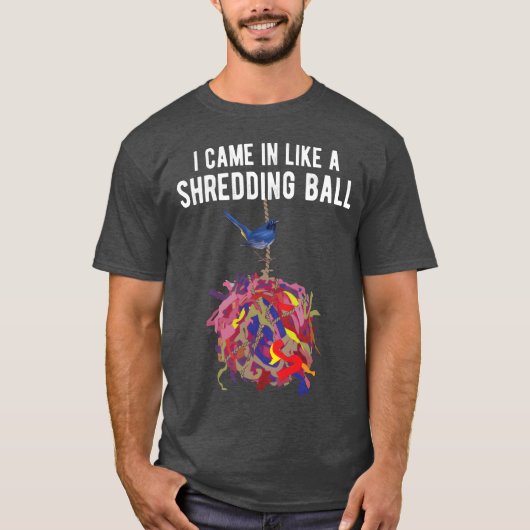 T-shirt Oiseaux Observation Oiseau Amoureux Amusant Oiseau (Devant)