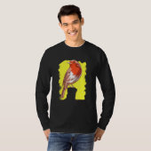T-shirt Oiseaux observer Robins Faune Ornithologie (Devant entier)